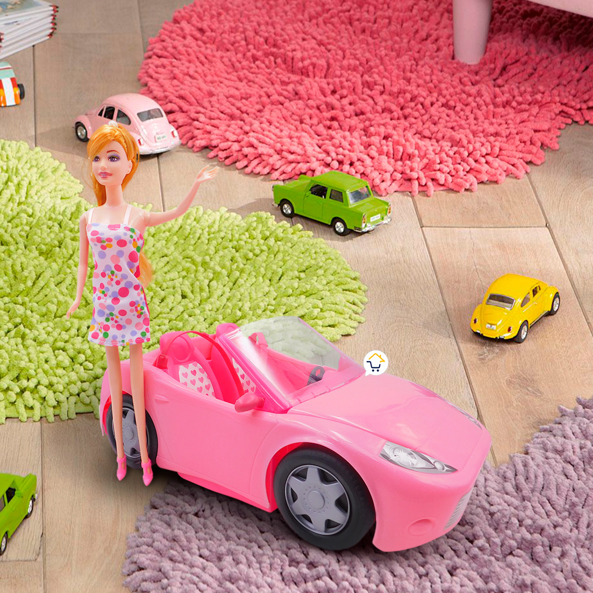 Miniatura 4 de Carro Convertible Con Muñeca MG20594